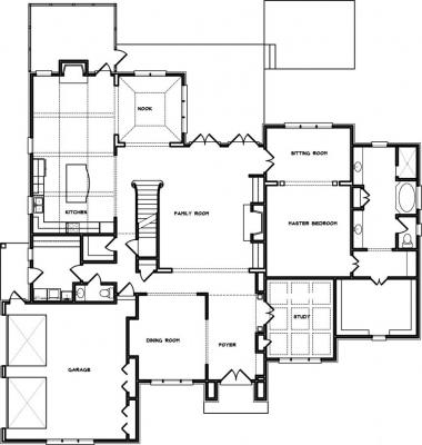 Home Plan - Main Level