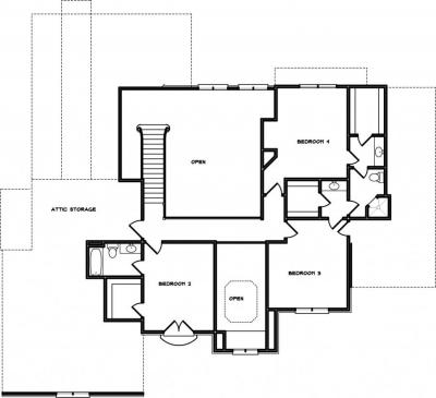 Home Plan - Second Level