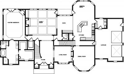 Home Plan - Main Level