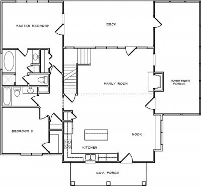 Home Plan - Main Level