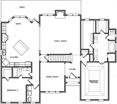 Home Plan - Main Level