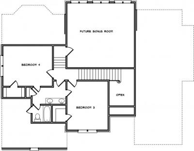 Home Plan - Second Level