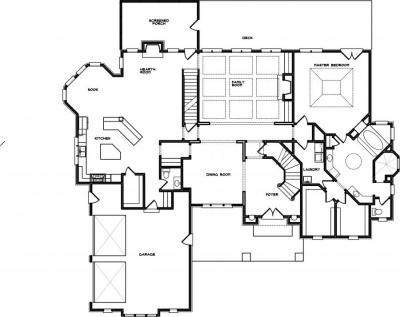 Home Plan - Main Level