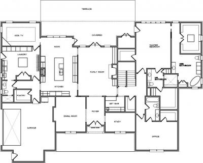 Home Plan - Main Level