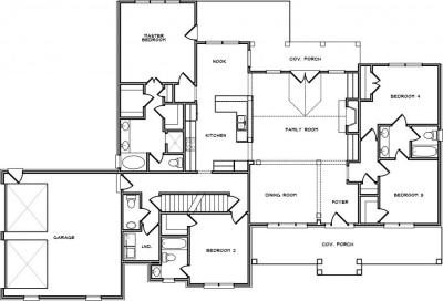 Home Plan - Main Level