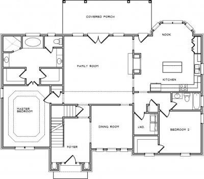 Home Plan - Main Level