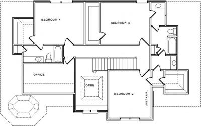 Home Plan - Second Level