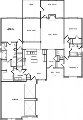 Home Plan - Main Level