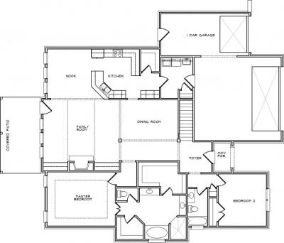 Home Plan - Main Level