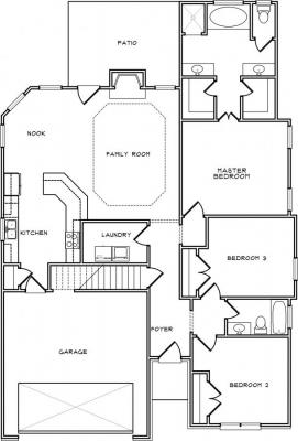 Home Plan - Main Level