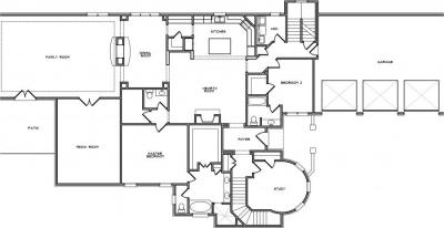 Home Plan - Main Level