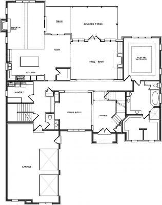 Home Plan - Main Level