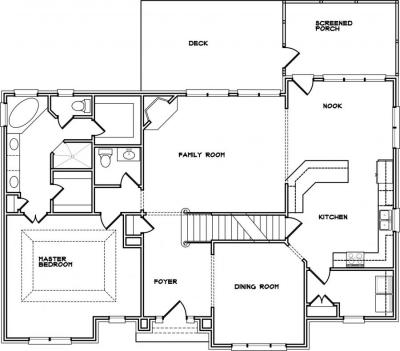 Home Plan - Main Level