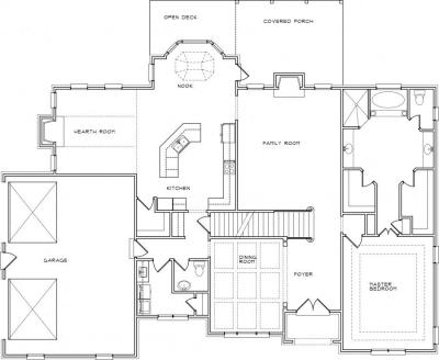 Home Plan - Main Level