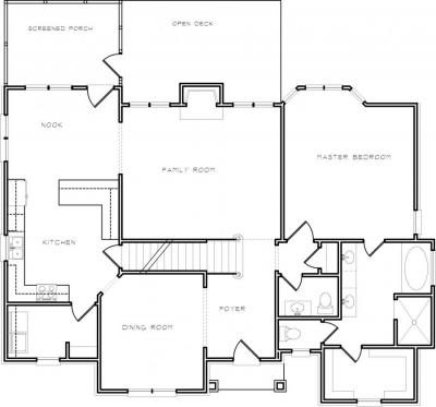 Home Plan - Main Level