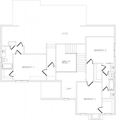 Home Plan - Second Level