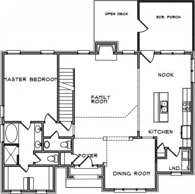 Home Plan - Main Level