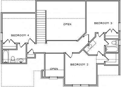 Home Plan - Second Level