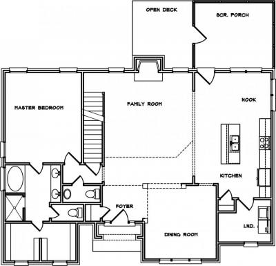 Home Plan - Main Level