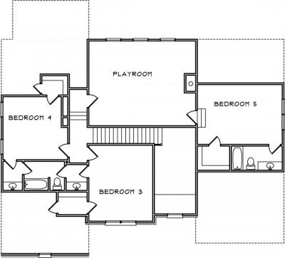 Home Plan - Second Level