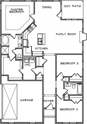 Home Plan - Main Level