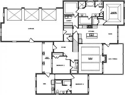 Home Plan - Main Level