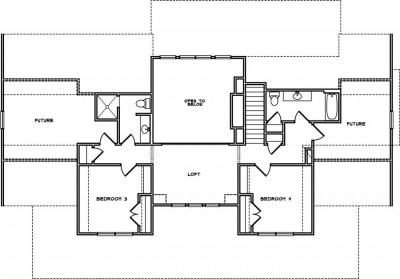 Home Plan - Second Level