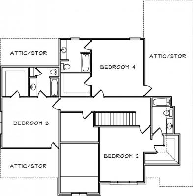 Home Plan - Second Level