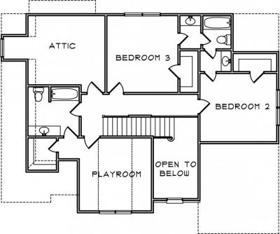 Home Plan - Second Level