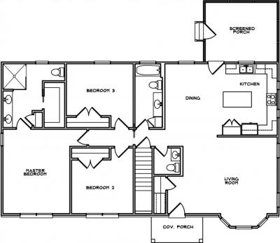 Home Plan - Main Level