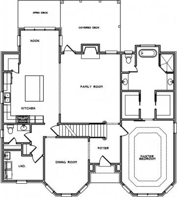 Home Plan - Main Level