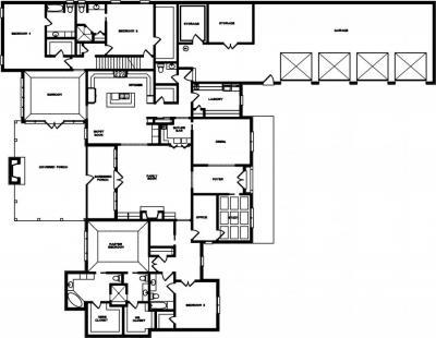 Home Plan - Main Level