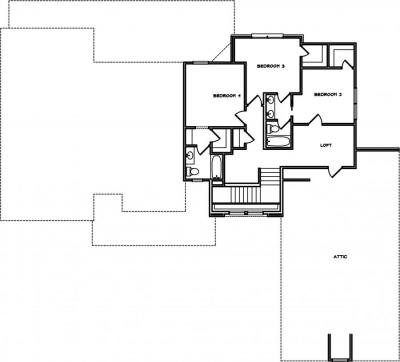 Home Plan - Second Level