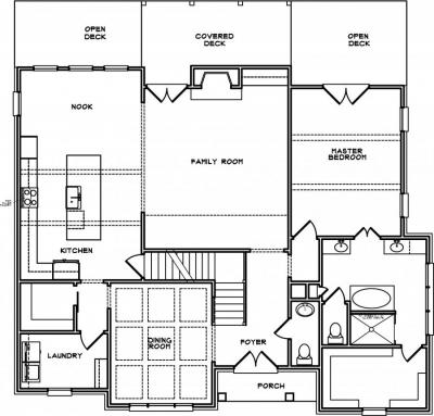 Home Plan - Main Level