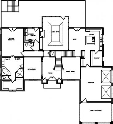 Home Plan - Main Level