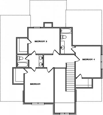 Home Plan - Second Level